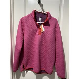 Marine Layer Corbet NWT Size Large Pink Plum Red REVERSIBLE